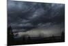 A Storm Brews Outside Of Yellowstone National Park, Wyoming-Rebecca Gaal-Mounted Photographic Print