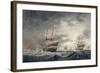 A Storm Coming On, Engraved by Francis Jukes (1747-1812) Published in 1795-Robert Dodd-Framed Giclee Print