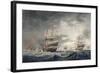 A Storm Coming On, Engraved by Francis Jukes (1747-1812) Published in 1795-Robert Dodd-Framed Giclee Print