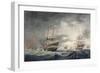 A Storm Coming On, Engraved by Francis Jukes (1747-1812) Published in 1795-Robert Dodd-Framed Giclee Print