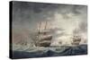 A Storm Coming On, Engraved by Francis Jukes (1747-1812) Published in 1795-Robert Dodd-Stretched Canvas