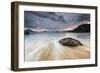 A Storm Gathers over Praia Do Alto Beach in Ubatuba, Brazil-Alex Saberi-Framed Photographic Print