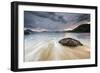 A Storm Gathers over Praia Do Alto Beach in Ubatuba, Brazil-Alex Saberi-Framed Photographic Print