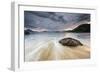 A Storm Gathers over Praia Do Alto Beach in Ubatuba, Brazil-Alex Saberi-Framed Photographic Print