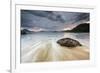 A Storm Gathers over Praia Do Alto Beach in Ubatuba, Brazil-Alex Saberi-Framed Photographic Print