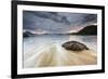 A Storm Gathers over Praia Do Alto Beach in Ubatuba, Brazil-Alex Saberi-Framed Photographic Print