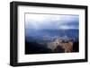 A Storm Heads into Grand Canyon National Park, Arizona-Brett Holman-Framed Photographic Print