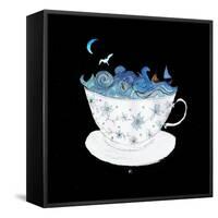 A Storm in a Teacup, 2020 (mixed media)-Nancy Moniz Charalambous-Framed Stretched Canvas