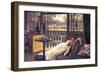 A Storm Moves Over-James Tissot-Framed Premium Giclee Print