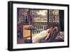 A Storm Moves Over-James Tissot-Framed Premium Giclee Print