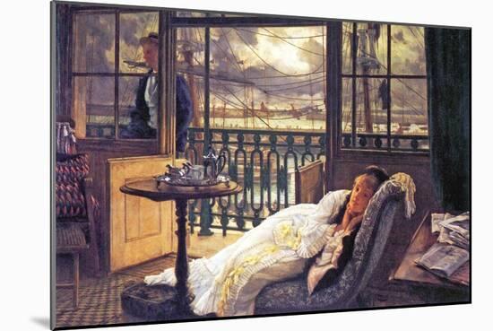 A Storm Moves Over-James Tissot-Mounted Art Print