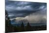 A Storm Near Grand Teton National Park, Wyoming-Rebecca Gaal-Mounted Photographic Print