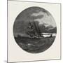 A Storm on Lake Erie, Canada, Nineteenth Century-null-Mounted Giclee Print