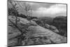 A Storm Rolls Through the Island in the Sky District of Canyonlands National Park, Utah-Clint Losee-Mounted Premium Photographic Print