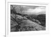 A Storm Rolls Through the Island in the Sky District of Canyonlands National Park, Utah-Clint Losee-Framed Photographic Print