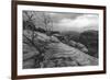 A Storm Rolls Through the Island in the Sky District of Canyonlands National Park, Utah-Clint Losee-Framed Photographic Print