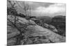 A Storm Rolls Through the Island in the Sky District of Canyonlands National Park, Utah-Clint Losee-Mounted Photographic Print