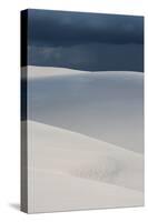 A Stormy Afternoon Sky Above Brazil's Lencois Maranhenses Sand Dunes-Alex Saberi-Stretched Canvas