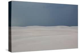 A Stormy Afternoon Sky Above Brazil's Lencois Maranhenses Sand Dunes-Alex Saberi-Stretched Canvas
