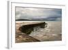 A Stormy Day at the Cobb in Lyme Regis in Dorset, England UK-Tracey Whitefoot-Framed Photographic Print