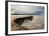 A Stormy Day at the Cobb in Lyme Regis in Dorset, England UK-Tracey Whitefoot-Framed Photographic Print