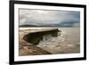 A Stormy Day at the Cobb in Lyme Regis in Dorset, England UK-Tracey Whitefoot-Framed Photographic Print