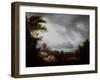 A Stormy Highland Scene-Alexander Nasmyth-Framed Giclee Print