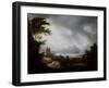 A Stormy Highland Scene-Alexander Nasmyth-Framed Giclee Print