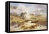 A Stormy Landscape-Robert Gallon-Framed Stretched Canvas