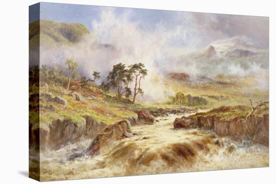 A Stormy Landscape-Robert Gallon-Stretched Canvas