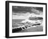 A stormy sea along the Malecon, Cuba, Havana, Castillo del Morro (Castillo de los Tres Reyes del Mo-Tim Mannakee-Framed Photographic Print