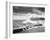 A stormy sea along the Malecon, Cuba, Havana, Castillo del Morro (Castillo de los Tres Reyes del Mo-Tim Mannakee-Framed Photographic Print