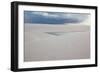 A Stormy Sky Above Brazil's Lencois Maranhenses Sand Dunes and Lagoons-Alex Saberi-Framed Photographic Print