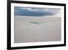 A Stormy Sky Above Brazil's Lencois Maranhenses Sand Dunes and Lagoons-Alex Saberi-Framed Photographic Print