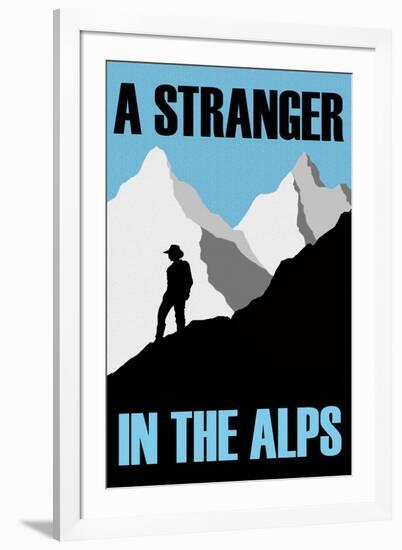 A Stranger In the Alps Movie-null-Framed Art Print