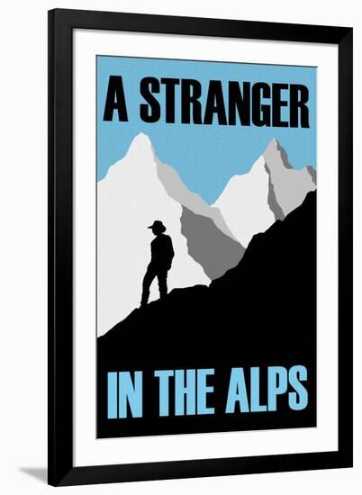 A Stranger In the Alps Movie-null-Framed Art Print