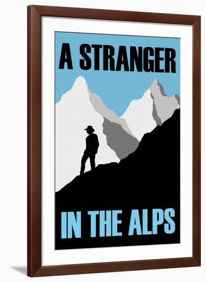 A Stranger In the Alps Movie-null-Framed Art Print