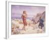 A Stranger in their Midst-A. Foord Hughes-Framed Giclee Print