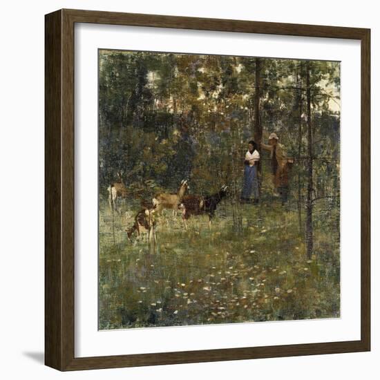 A Stranger-Sir John Lavery-Framed Giclee Print