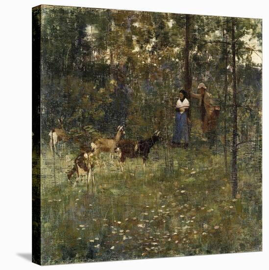 A Stranger-Sir John Lavery-Stretched Canvas