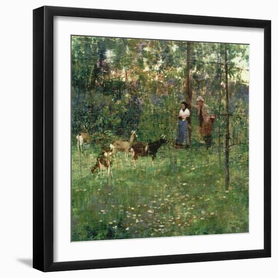 A Stranger-Sir John Lavery-Framed Giclee Print