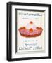 A Strawberry Meringue with Jelly-null-Framed Art Print