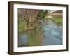 A Stream in Spring-Fritz Thaulow-Framed Giclee Print