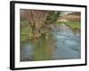 A Stream in Spring-Fritz Thaulow-Framed Giclee Print