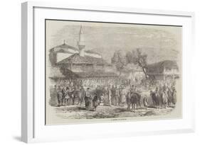 A Street at Schumla-null-Framed Giclee Print