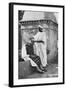 A Street Barber and His Client, Algeria, Africa, 1922-Donald Mcleish-Framed Giclee Print