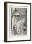 A Street Corner, Antwerp, Belgium, 1873-null-Framed Giclee Print