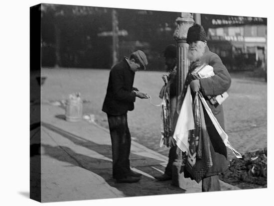 A Street Haberdashery, New York-null-Stretched Canvas