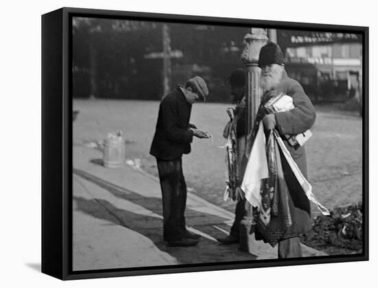 A Street Haberdashery, New York-null-Framed Stretched Canvas