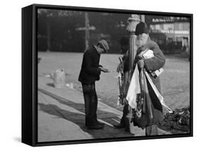 A Street Haberdashery, New York-null-Framed Stretched Canvas